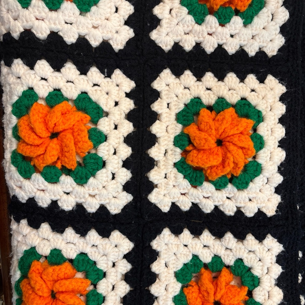 Crochet Granny Square Blanket